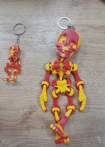 Renkli İskelet Anahtarlık Seti - Görsel 5