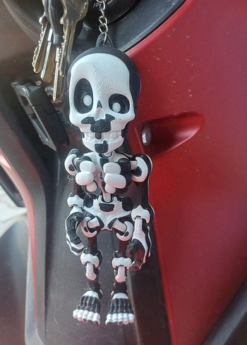 Renkli İskelet Anahtarlık Seti - Görsel 2