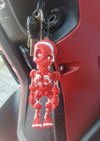 Renkli İskelet Anahtarlık Seti - Görsel 4