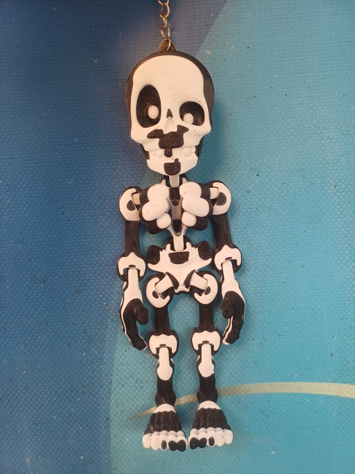 Renkli İskelet Anahtarlık Seti - Görsel 3