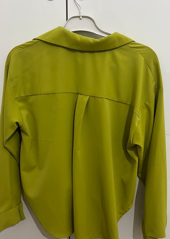 Yağ yeşili gömlek - Görsel 2