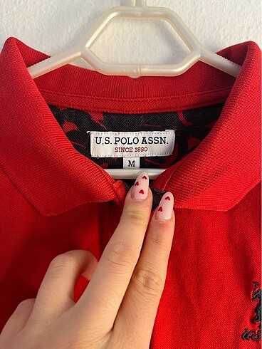 m Beden Uspa Polo yakalı üst