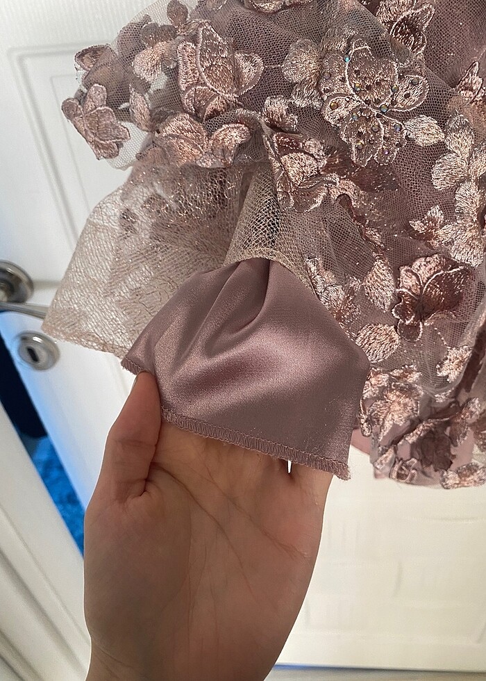 Kısa mezuniyet elbisesi- abiye - Görsel 2