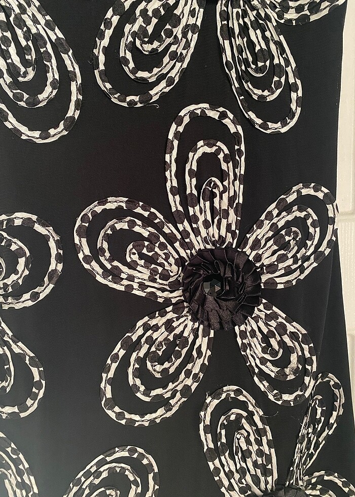 Likralı siyah elbise - Görsel 2