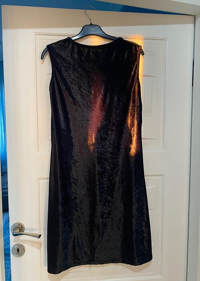 Kadife  elbise - Görsel 2