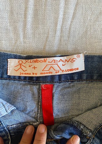 s Beden mavi Renk Y-London Jean etek