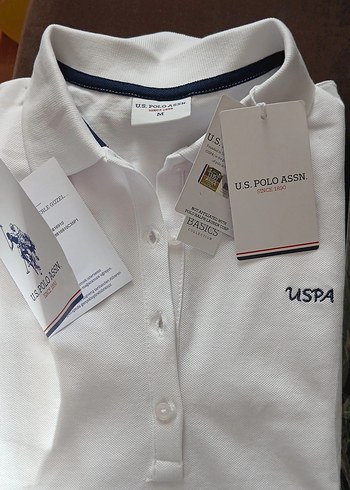 kadın Beyaz Kısa Kollu Polo Tişört