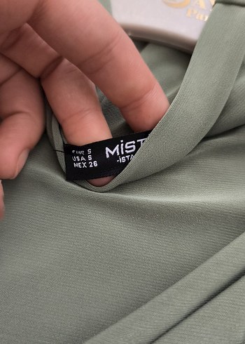 Drapeli Uzun Kollu Yüksek Yaka Kadın Bluz - Görsel 4