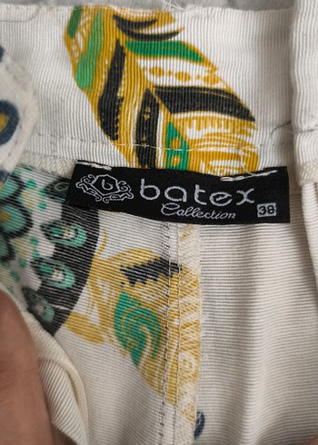 Bohem Çok Renkli Baskılı Kadın Kumaş Pantolon - Görsel 5