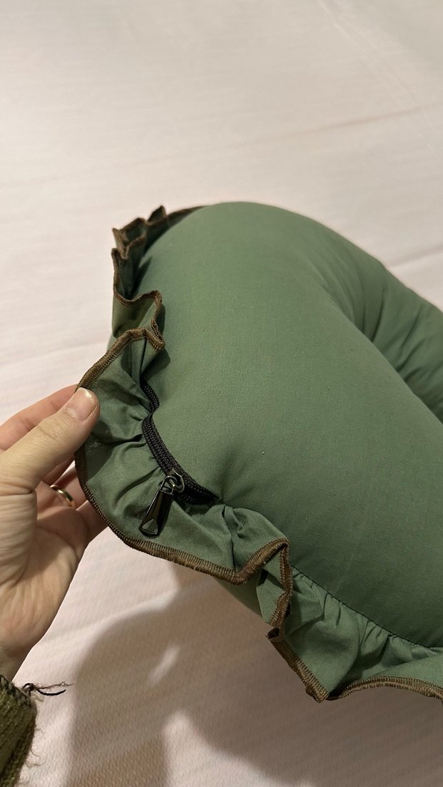 Yeşil Emzirme ve Hamilelik Yastığı - Görsel 2