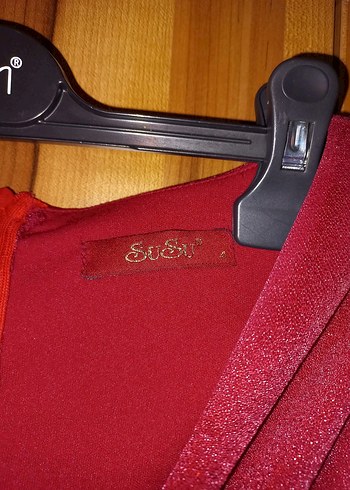 44 Beden Bordo Sİmli Abiye Elbise