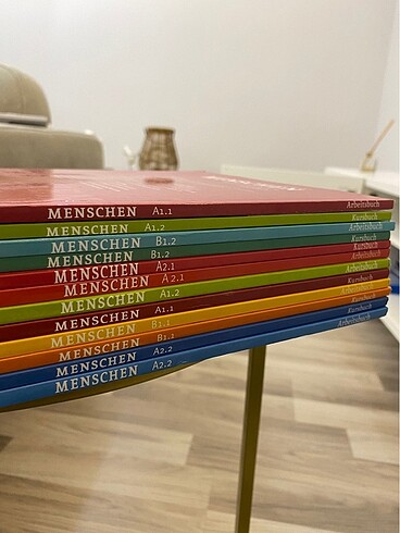 Menschen A1.1 + A1.2 + A2.1 + A2.2 + B1.1 + B1.2 + AR Teknolojis