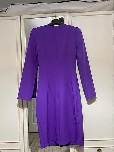 Mor Şık Elbise - Görsel 8
