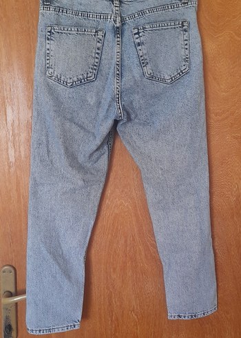 29 Beden Mavi Midi Boy Kadın Denim Pantolon