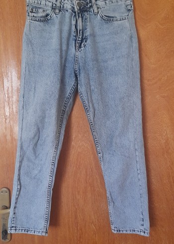 Mavi Midi Boy Kadın Denim Pantolon