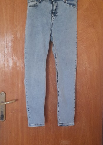 mavi kot pantalon