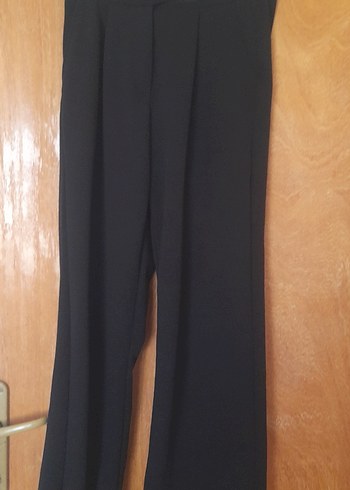 siyah plazzo pantalon