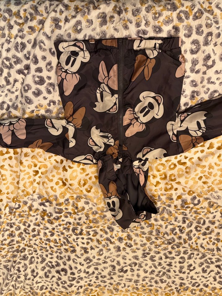 Kahverengi Baskılı Çocuk Montu - Görsel 2