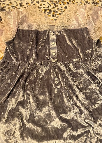 Kadın pijama veya hastane çekiş  seti 
Gümüş  rengi - Görsel 5