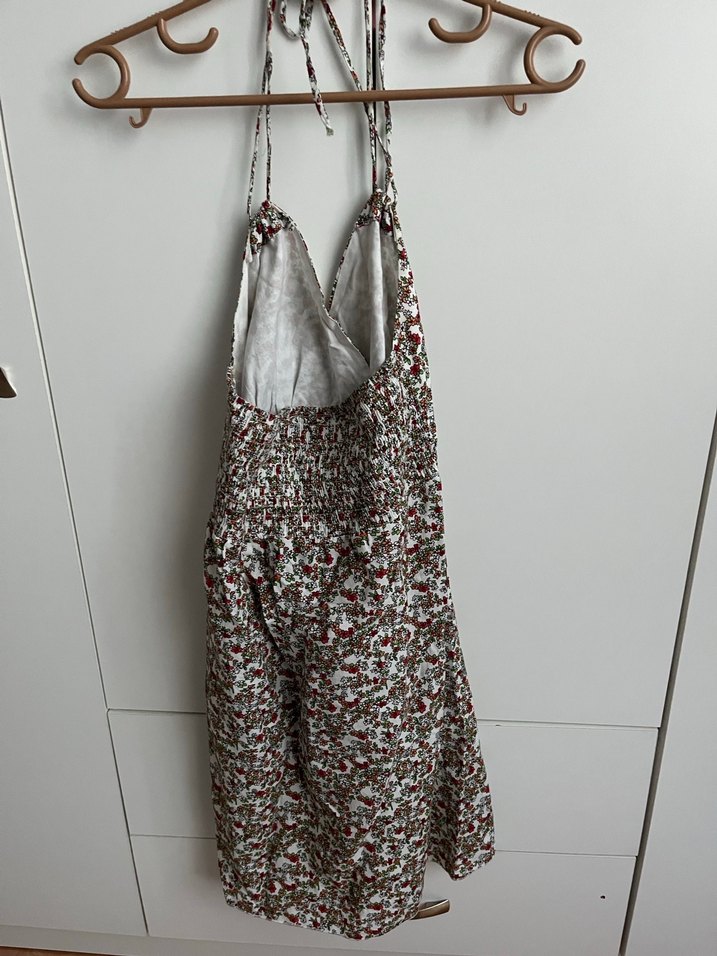 Çiçek Desenli Kadın Elbise - Görsel 2