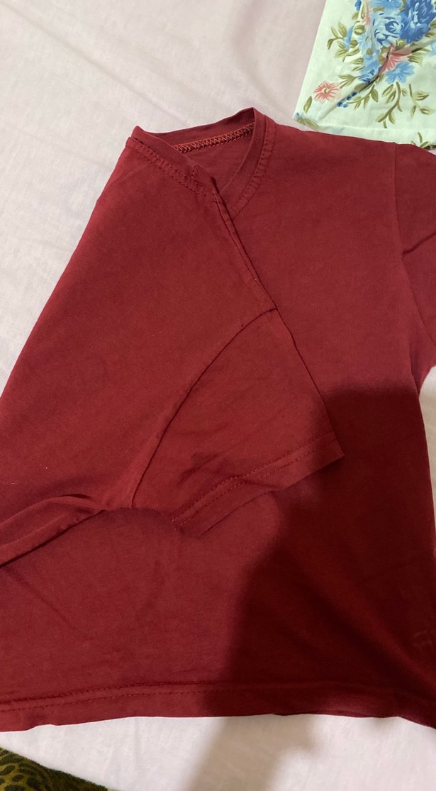 Bordo Crop - Görsel 2