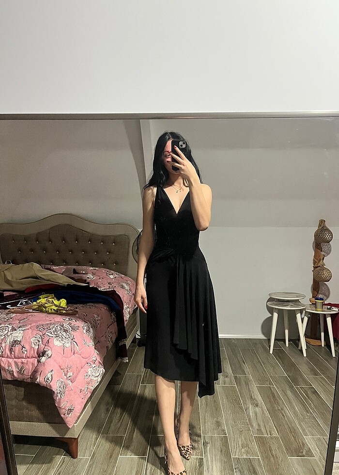 Midi elbise - Görsel 4