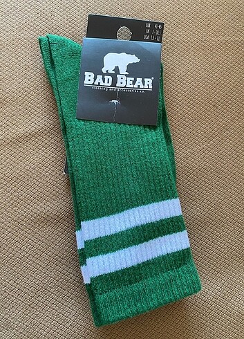 BadBear Yeşil renk 41-45 erkek çorap