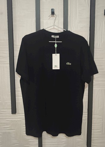 İndirim! Lacoste Siyah Erkek T-shirt