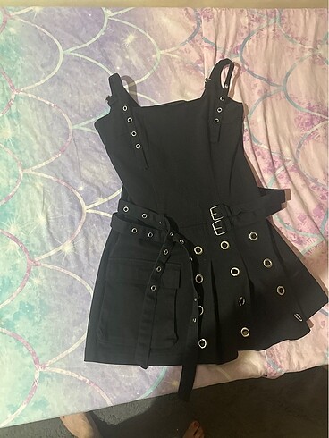 Mini kot elbise