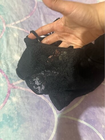 Stradivarius Dantelli crop