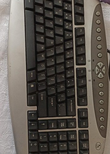 Gri Çok Fonksiyonlu Klavye - Görsel 2