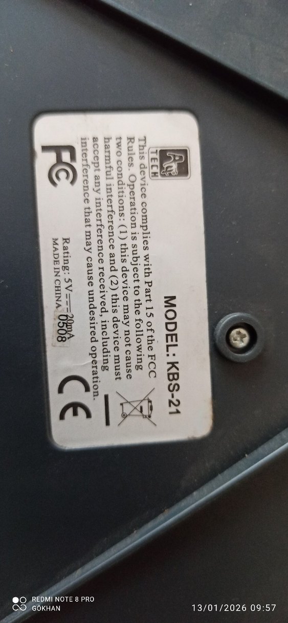 Gri Çok Fonksiyonlu Klavye - Görsel 3