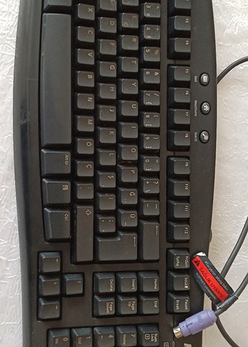 Siyah Kablolu Standart Klavye - Görsel 5