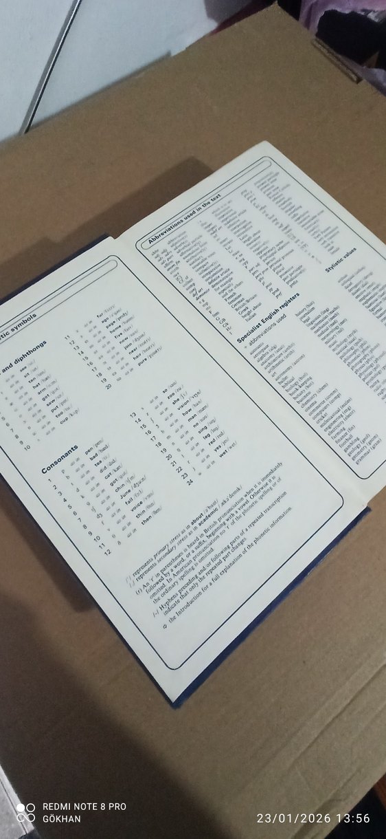 Oxford Advanced Learner's Dictionary İngilizce Sözlük - Görsel 2