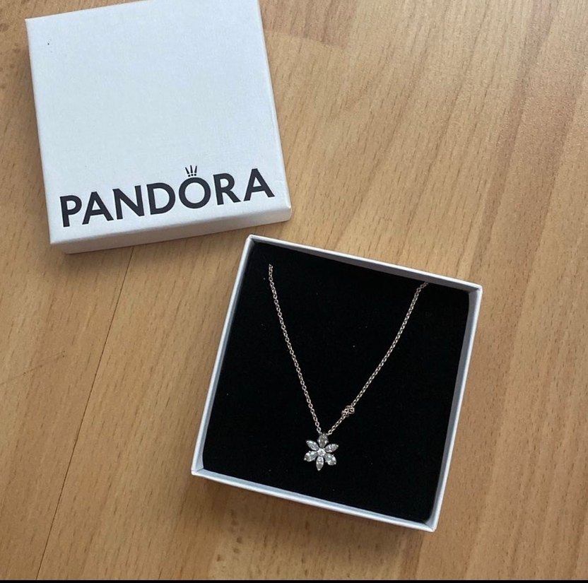 Pandora Beyaz kadın kolye - Görsel 2