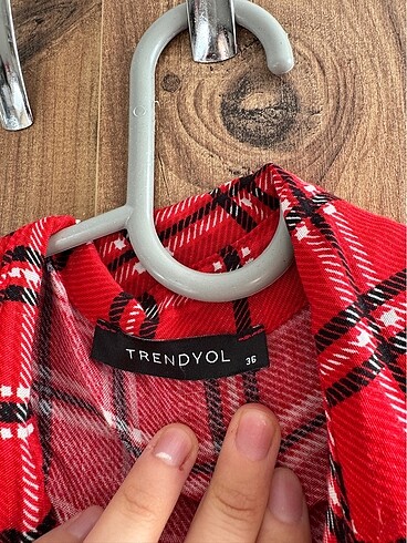 36 Beden Trendyol yazlık gömlek