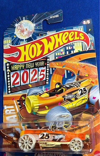  Beden Hot Wheels Carbonator 2025 Happy New Year