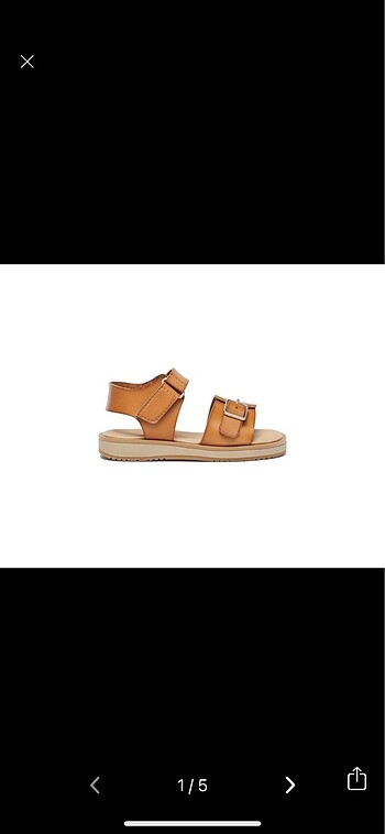 Zara 24 no sandalet