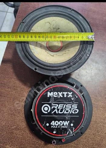 Sunplus MD-820 300W 4 Ohm ve REİS 400W Midrange - Görsel 2