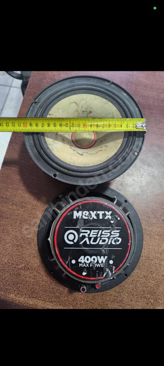 Sunplus MD-820 300W 4 Ohm   ve REİS 400W  Midrange - Görsel 2