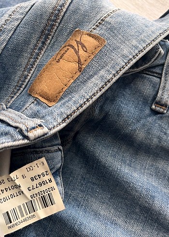 26 Beden Mavi Jean Kadın Kot Pantolon