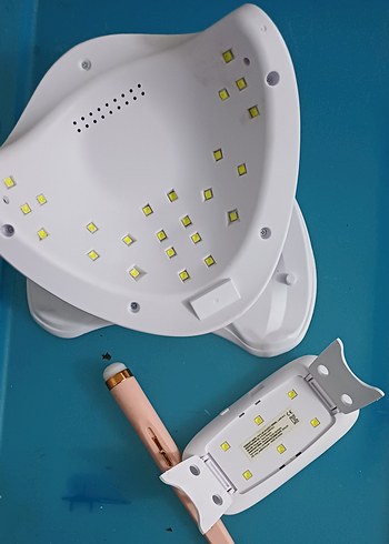 Diğer Beyaz LED Tırnak Kurutucu ve Elektrikli Tırnak Bakım Seti