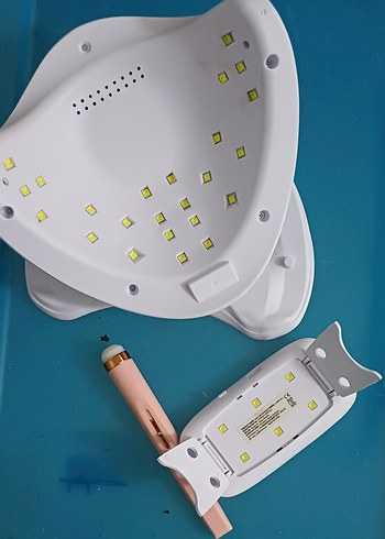 Beden Beyaz LED Tırnak Kurutucu ve Elektrikli Tırnak Bakım Seti