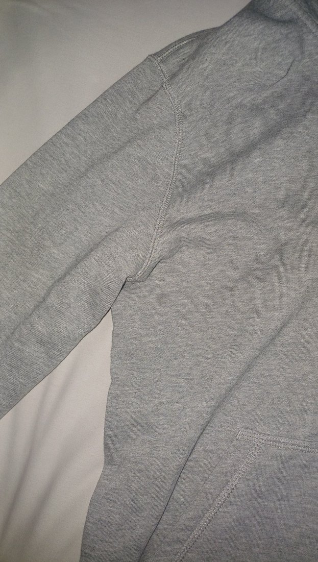 Gri Erkek Fermuarlı Sweatshirt - Görsel 5