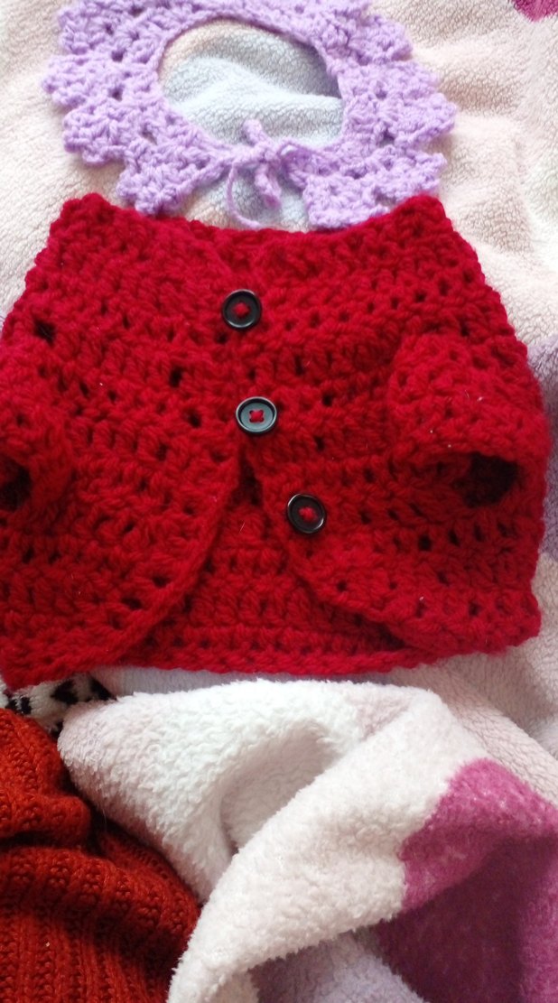 Bordo Renkli  kedi hırka yakalık. - Görsel 4