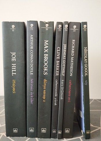 Korku ve Gerilim Romanları Seti 7 kitap