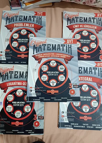 Orijinal Matematik Konu Anlatımlı Eğitim Seti