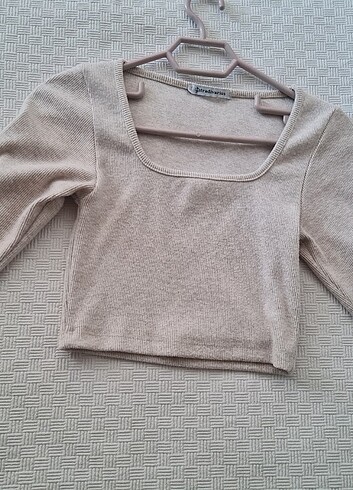 Stradivarius crop bluz