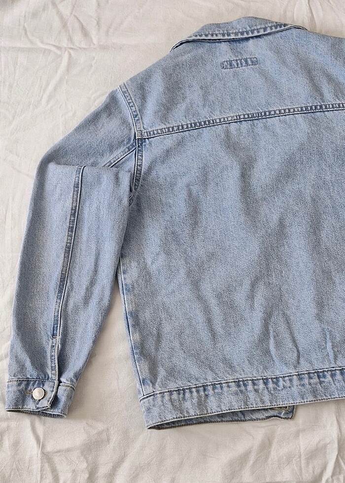 Bayan kot ceket - Görsel 4