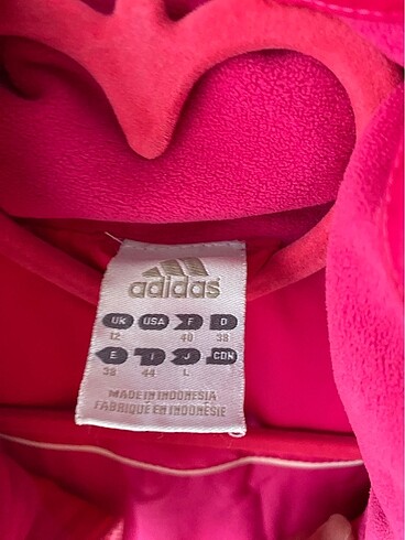 l Beden pembe Renk Adidas yelek